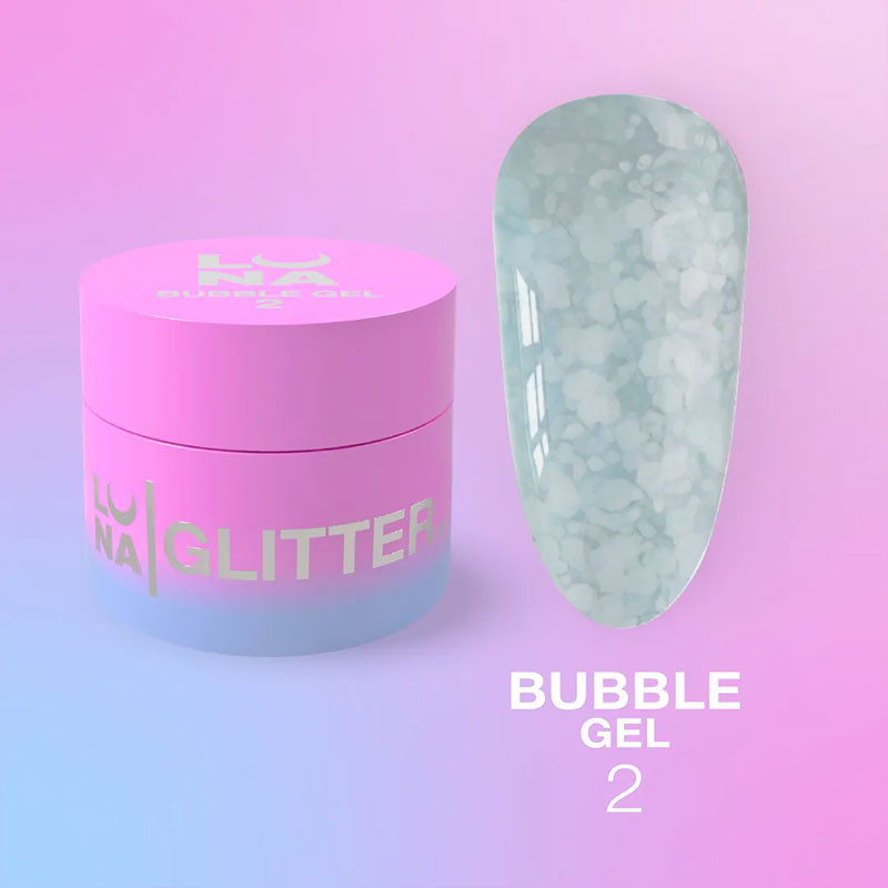 Гель-краска для ногтей – LUNAMOON Bubble Gel Nr 2 – 5 ml