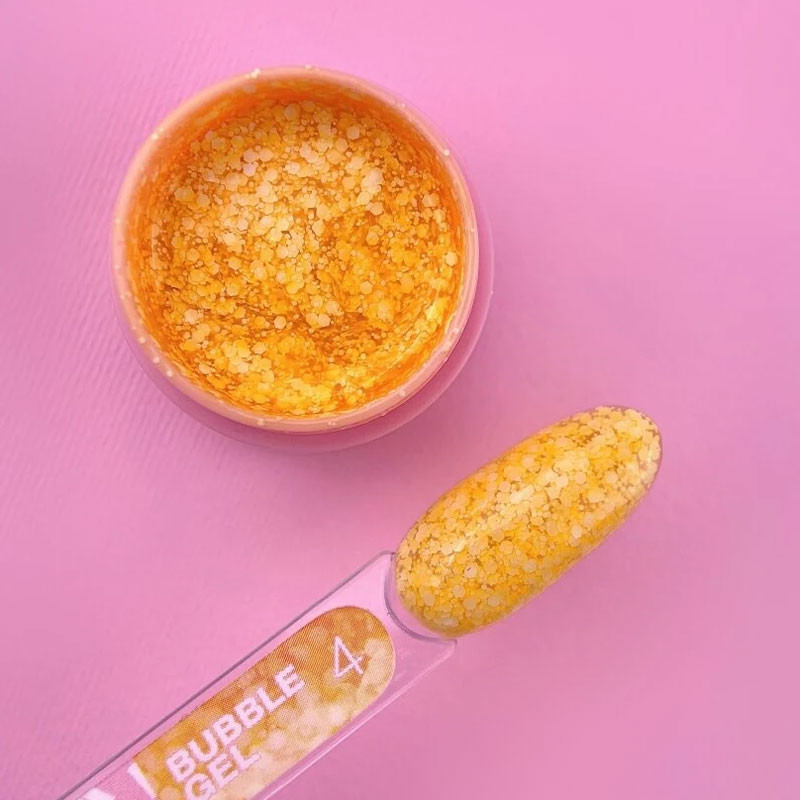 Гель-краска для ногтей – LUNAMOON Bubble Gel Nr 4 – 5 ml