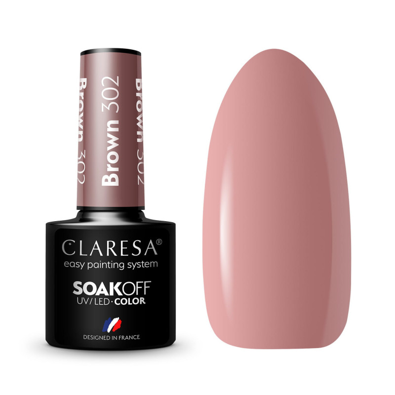 Gel polish – Claresa Brown № 302 – 5 ml