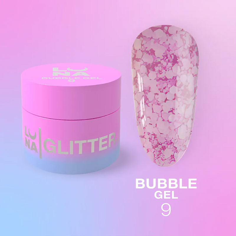 Peinture gel pour ongles – LUNAMOON Bubble Gel Nr 9 – 5 ml