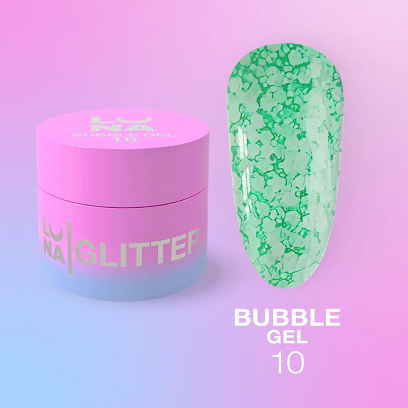 Гель-краска для ногтей – LUNAMOON Bubble Gel Nr 10 – 5 ml
