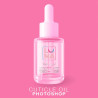 Huile sèche pour cuticules Lunamoon parfum fraise et crème PhotoShop - 30 ml