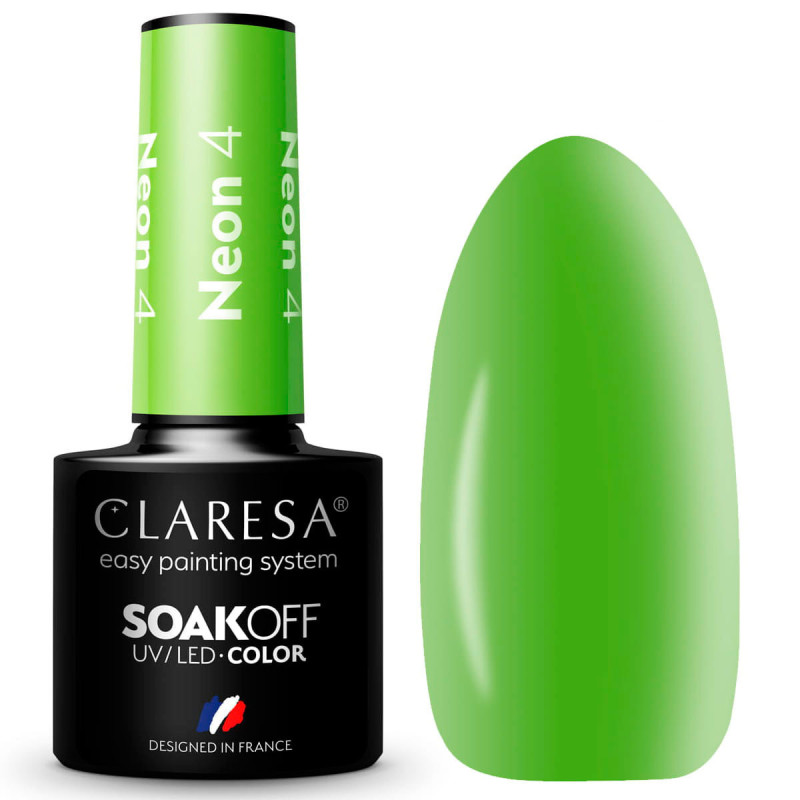 Gel polish – Claresa Neon № 4 – 5 ml