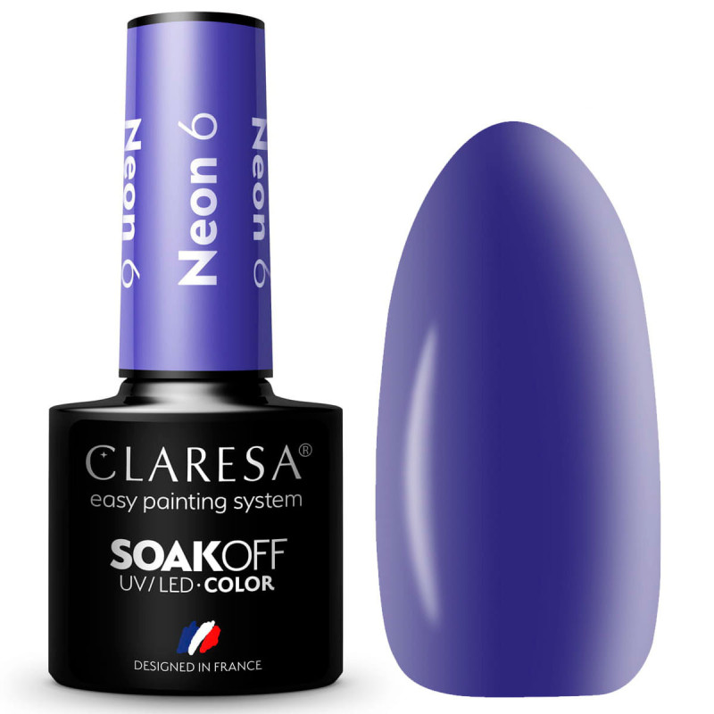 Gel polish – Claresa Neon № 6 – 5 ml