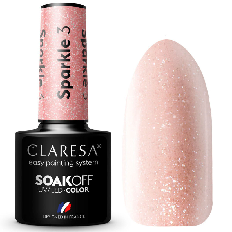 Gel polish – Claresa Sparkle No. 3 – 5 ml