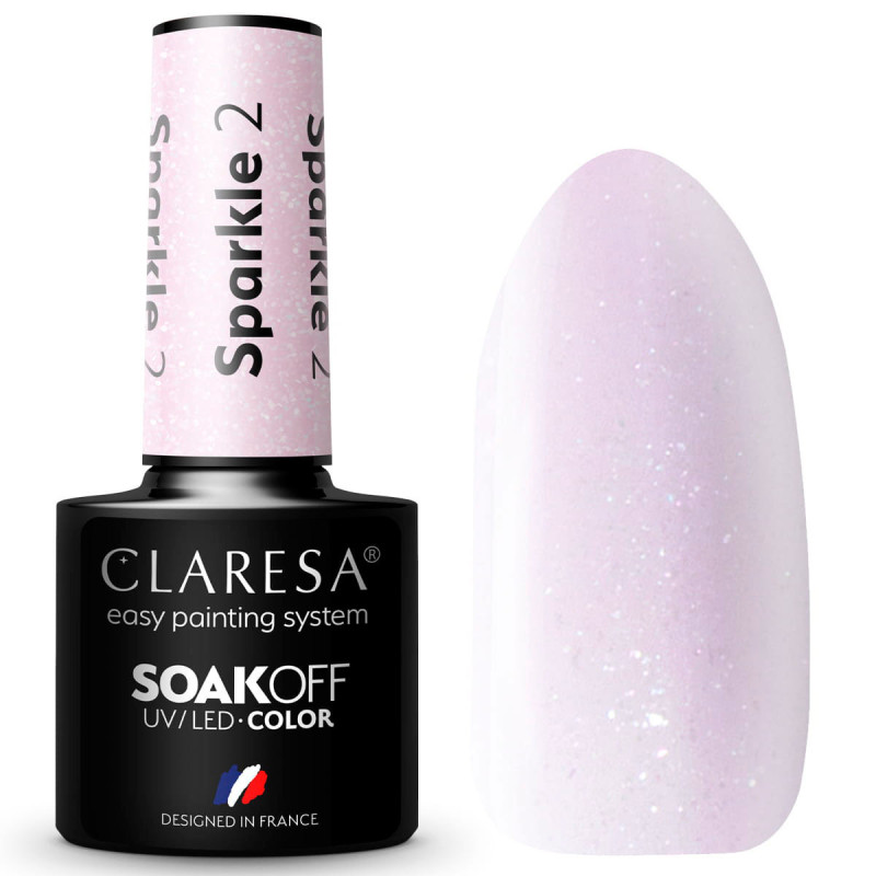 Gel polish – Claresa Sparkle No. 2 – 5 ml