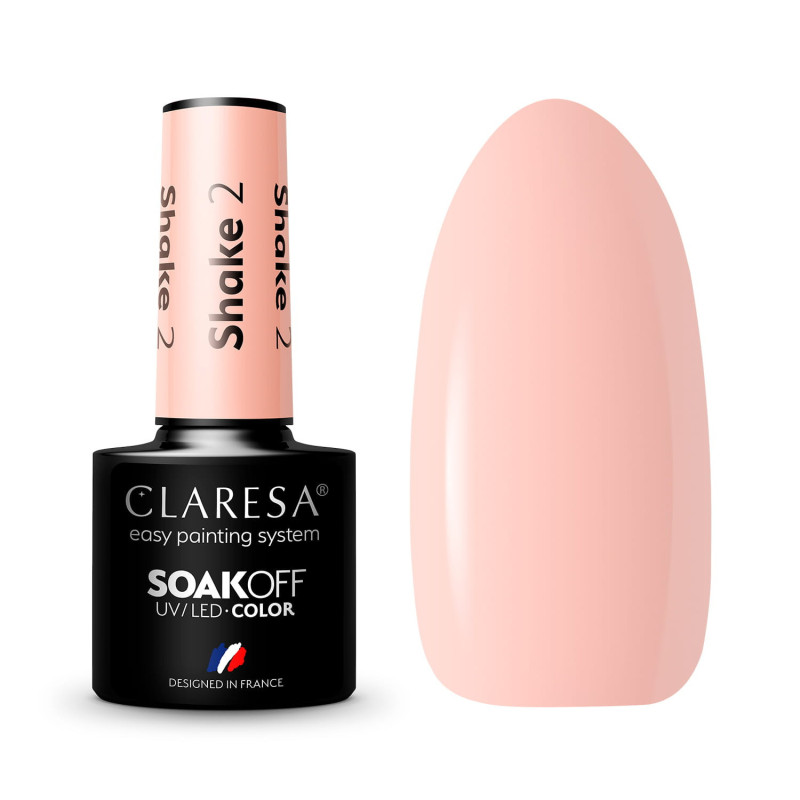 Gel polish – Claresa Shake No. 2 – 5 ml