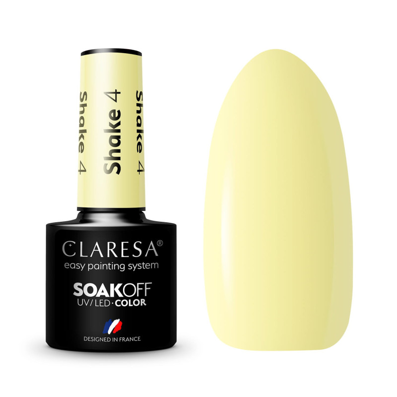 Gel polish – Claresa Shake No. 4 – 5 ml