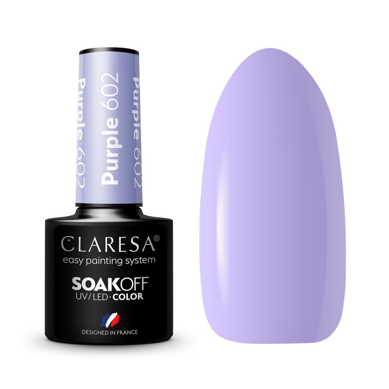 Gel polish – Claresa Purple No. 602 – 5 ml