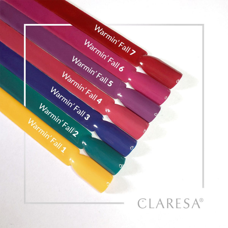 Gel polish – Claresa WARMIN’ FALL No. 7 – 5 ml