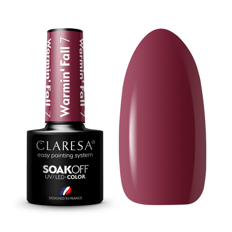 Gel polish – Claresa WARMIN’ FALL No. 7 – 5 ml