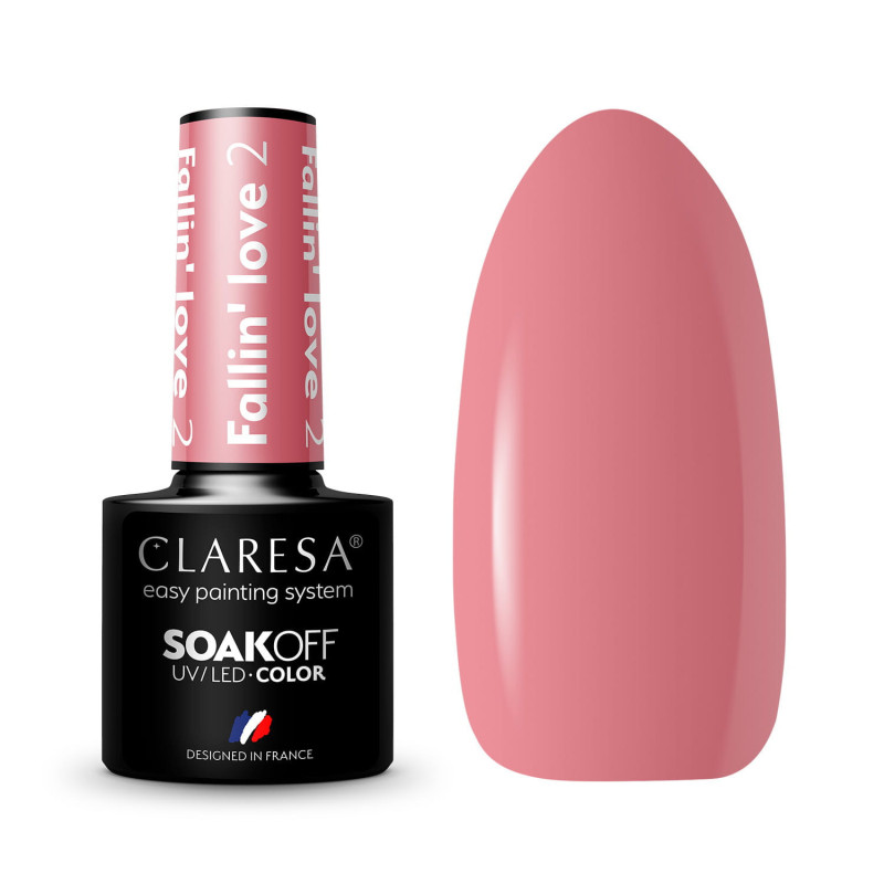 Vernis gel – Claresa FALLIN' LOVE n° 2 – 5 ml