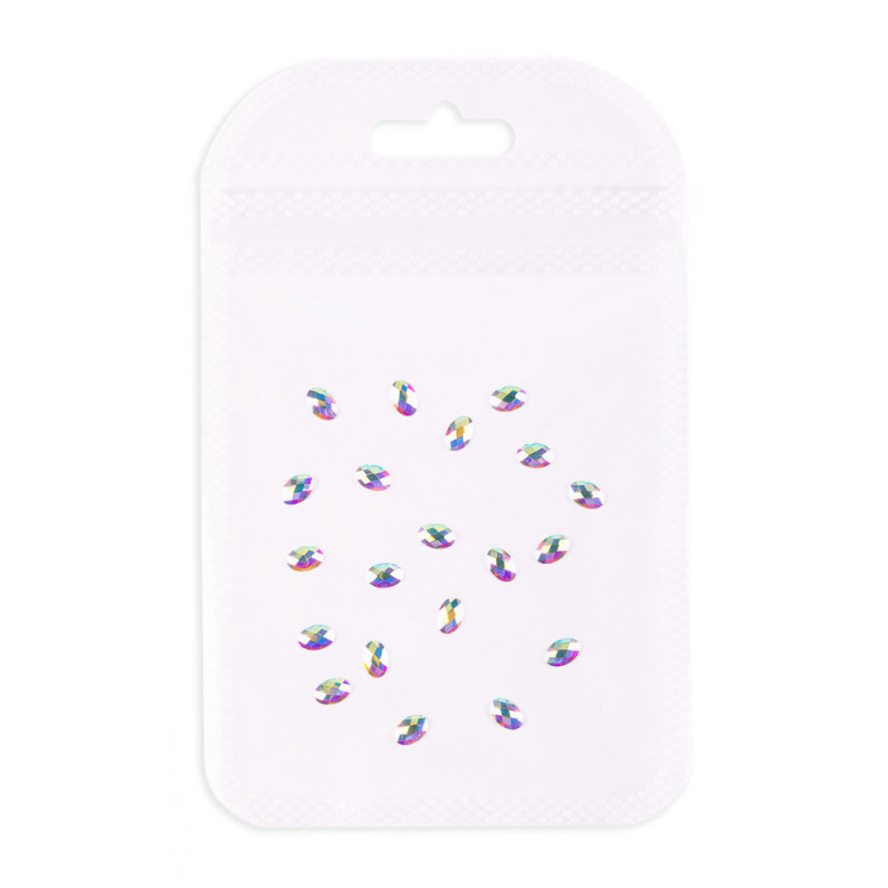 Nail crystals 3D 20 pcs Nr 1